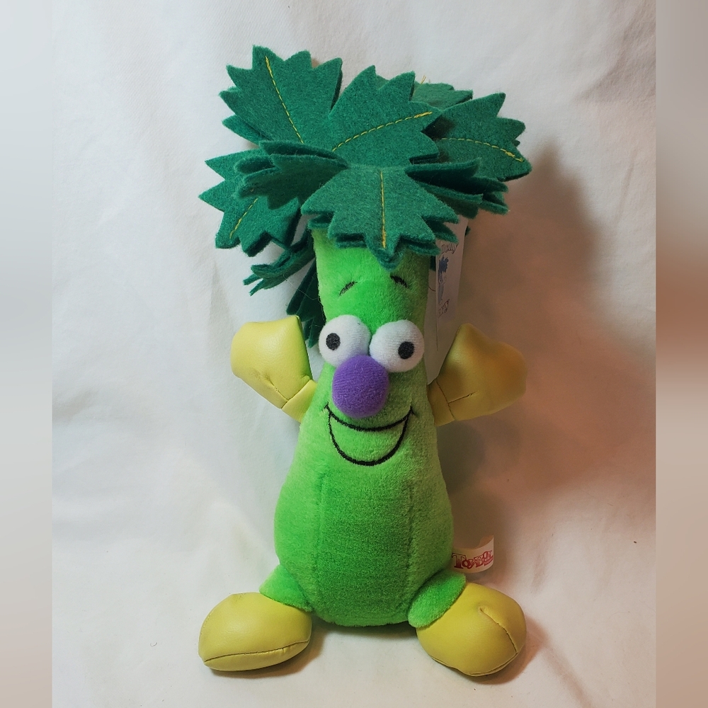 Vegetable Friends Vtg 1996 Crunchy Celery Plush Stuffed Toy Box Creations Tag